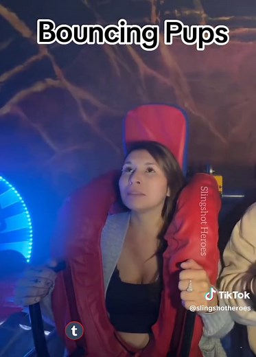 Slingshot Ride: Wardrobe Malfunction? 😳
