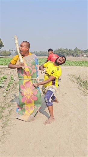 What did the man standing inside the shop do?