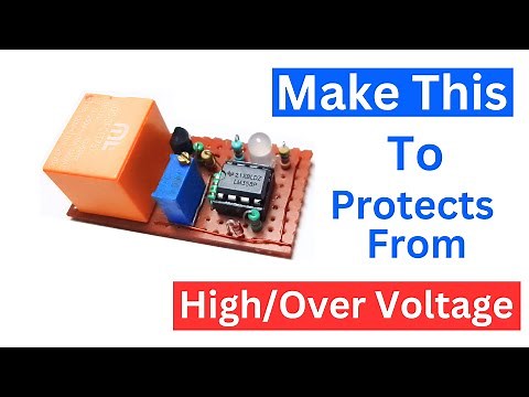 Over Voltage Protection Using LM358/LM393