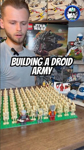 Building my LEGO DROID ARMY!