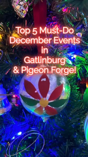 ✨ Top 5 Must-Do December Events in Gatlinburg & Pigeon Forge! ✨ If you’re dreaming of a Smoky Mountain Christmas, here are the can’t-miss events that bring the magic to life 🎅🏼🎶 1️⃣ Pigeon Forge Winterfest – Millions of twinkling lights turn the Parkway into a winter wonderland. 2️⃣ Lights Over Gatlinburg – Walk the SkyBridge surrounded by thousands of lights high above the mountains. 3️⃣ Fantasy of Lights Christmas Parade – Downtown Gatlinburg’s holiday parade with floats, bands, and Santa! 