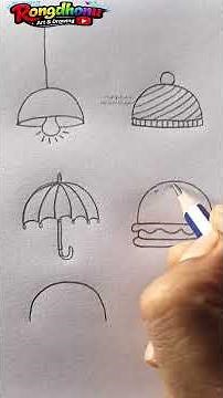 Learn 6 fun drawings 🎨😍💖