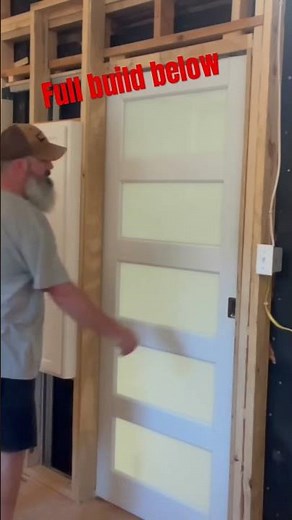 DIY pocket door install