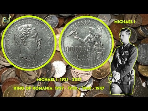 100 000 Lei - Mihai I - Romania - 1946 - Silver #youtube