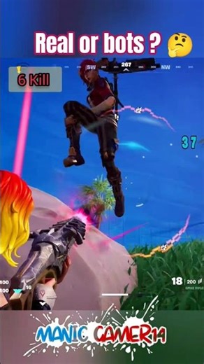 Real or bots 🤔 ? #fortnite #gaming #fortniteclips
