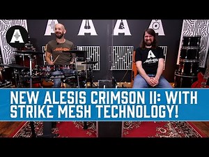 New Alesis Crimson II Special Edition - Strike Mesh Technology at an Affordable Price!