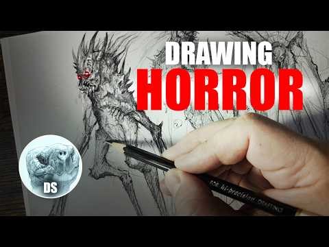 I Turn Random Scribbles into 3 Horror Creatures