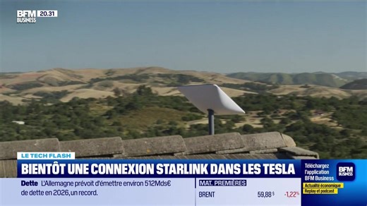 Le Tech Flash : Bientôt une connexion Starlink dans les Tesla, par Léa Benaim - 18/12