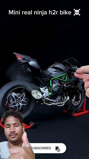 Kawasaki Ninja model h2r mini super bike #kawasaki #ninja #ytshorts #shortsfeed #subscribe