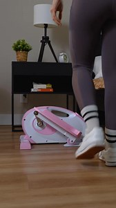 1.5K views | The Smart Pink Under-Desk Elliptical Trainer offers a...