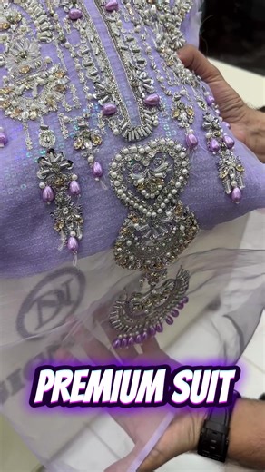 Twinkle Pink Shine Purple Premium Suit Order