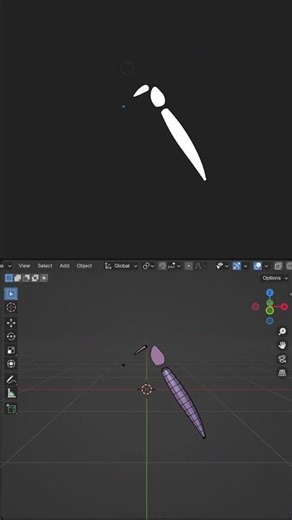 2D Animation I did in Blender for ithra #motiongraphics #animation #blender