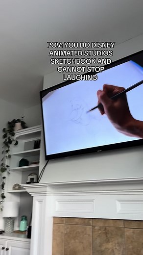 Uncontrollable Laughter with Disney Animated Sketchbook