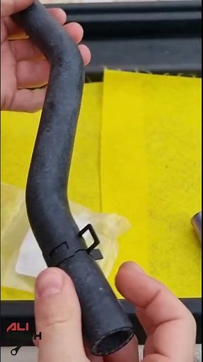 Cylinder head pipe replacement without special tools #shorts