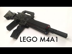 Working LEGO M4A1