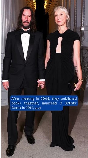 Keanu Reeves’ Love Story That Started With Art—From Books to Forever #KeanuReeves #AlexandraGrant