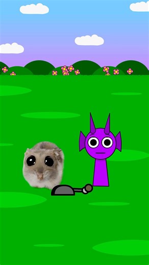 Hamster vs Sprunki tone animation #animation #games #sprunki #music