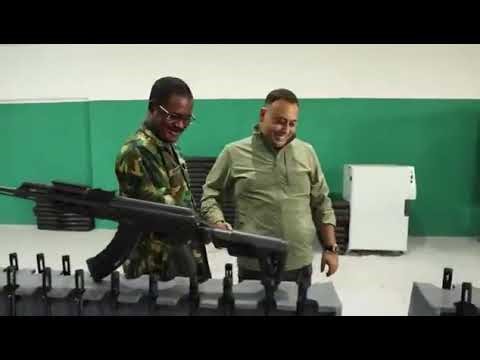 Historic Moment: Nigeria Rolls Out Its First Locally-Produced DG-103 Rifles