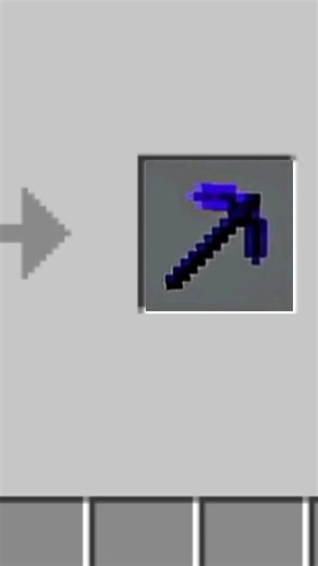 how to crafting a infinity pickaxe moment #minecraft #mcpe #shorts