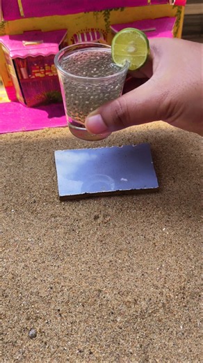mini cooking😋🥰 chia Seeds Juice 🥰😋 #viralvideo #minicooking