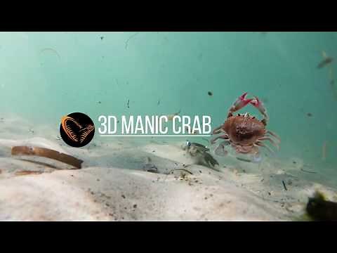 Savage Gear TPE and PVC 3D Crab, Manic Crab