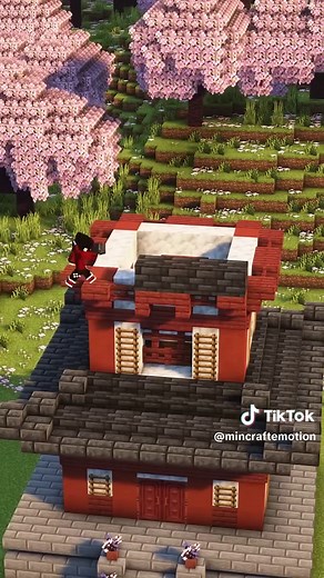 Minecraft Japanese Temple Tutorial: Build with Style