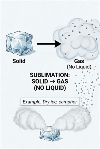 Sublimation process | Chemistry world lovers