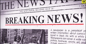 Modern & Photorealistic Newspaper Template