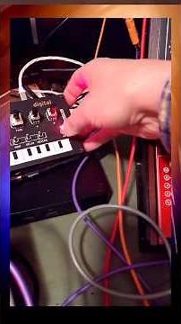 (short) 7 Degrees North (ARP VI-VII) spacemusic - Cassini finale #synth #music live jam