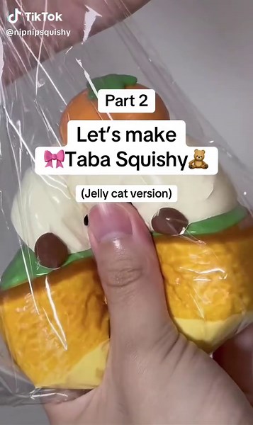 Guía para hacer Taba Squishy Jelly Cat