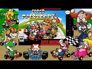 Super Mario Kart (SNES) - [Longplay]