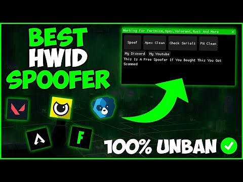 💜BEST FREE HWID SPOOFER | HWID SPOOFER 2021 | Valorant, Fortnite, Rust & more ✨ CHANGE YOUR PC HWID✨