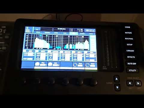 Behringer x32 compact Monitores Ecualización previa