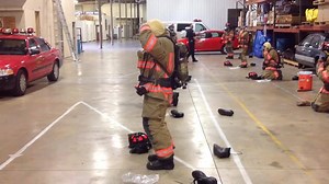 3.9K views · 188 reactions | Week 7 - This is only week 2 of fire training and they aren't looking too bad doing the 2 minute PPE drill. | Evansville Fire Department | Facebook