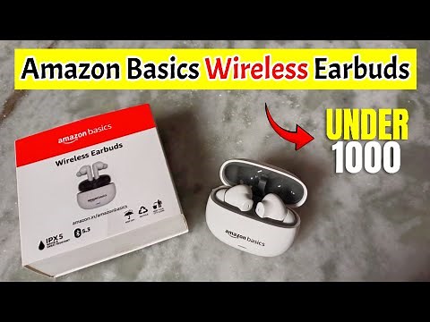 Amazon Basics Wireless Earbuds Unboxing and Honest Review | Gaming Mode and 60 Hours Playtime