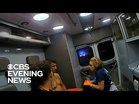 Man suffering psychotic episode left alone near highway by first responders