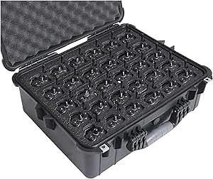 Case Club Case fits 30 Motorola R2 / CP200 / XPR 3500e Two-Way Radios in Pre-Cut Heavy Duty Waterproof Case