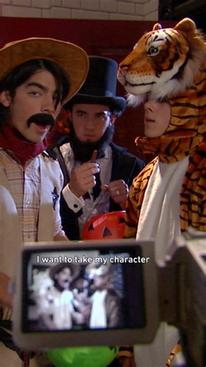 26K views · 468 reactions | Trick or treat? (the treat is this clip of Nick, Kevin, and Joe). : Jonas | Disney Channel | Facebook