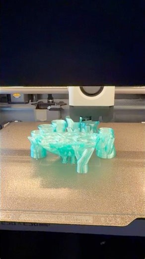 10 Hour 3D Print in Progress – Translucent Planter Build