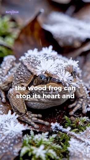 This Frog Freezes… Then Comes Back to Life 😳