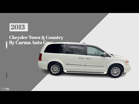 Chrysler Town & Country 2013 car review