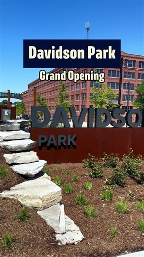 Davidson Park, a 4.8-acre public park located at Harley-Davidson’s corporate headquarters, has officially opened! The park includes an amphitheater with tiered seating, a playground and a tavern serving alcoholic and non-alcoholic beverages. #new #davidsonpark #harleydavidson #milwaukee #visitmke #milwaukeewisconsin