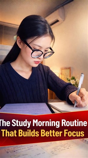 The study morning routine that builds better focus