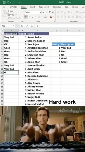 Type this to auto-fill data in excel 🔥 #exceltip s#spreadsheets #office