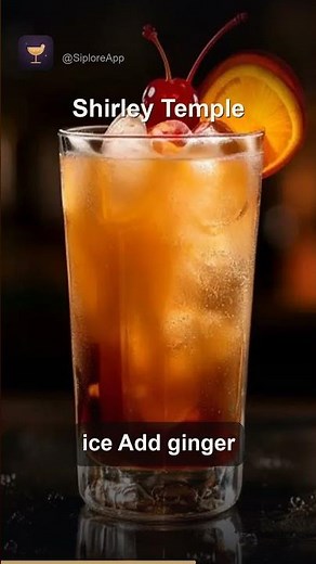 How to Make a Shirley Temple 🍹 #Shorts