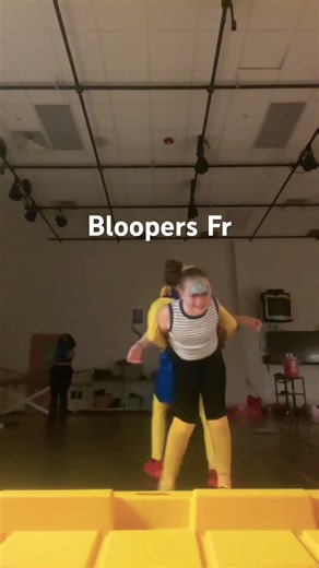Shrek, the musical bloopers