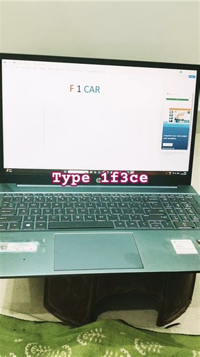 easy trick 💪 computer draw F1 car #reels #shorts #easytrick