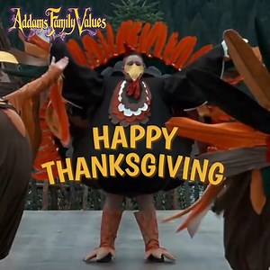 'Tis the season! 🦃 Happy Thanksgiving from The Addams Family. | The Addams Family