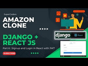 Building Your Amazon Ecommerce Clone: Part 6 - Signup and Login in React with JWT Auth | API | Hooks