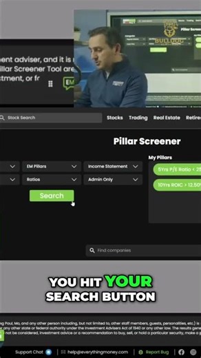 Stock Screener Tutorial: Find Winning Stocks Using These Filters! #shorts